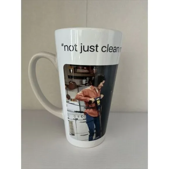 Friends - Not Just Clean, Monica Clean Talk Coffee Cup/Mug - Picture 1 of 8